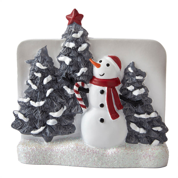 skl home Whistler Snowman Toothbrush Holder Gray Multi