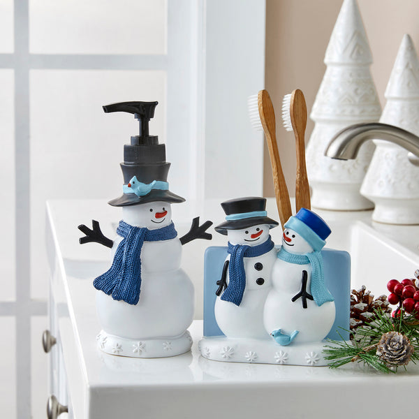 Skl Home Winter Friends Lotion/Soap Dispenser Blue Multi