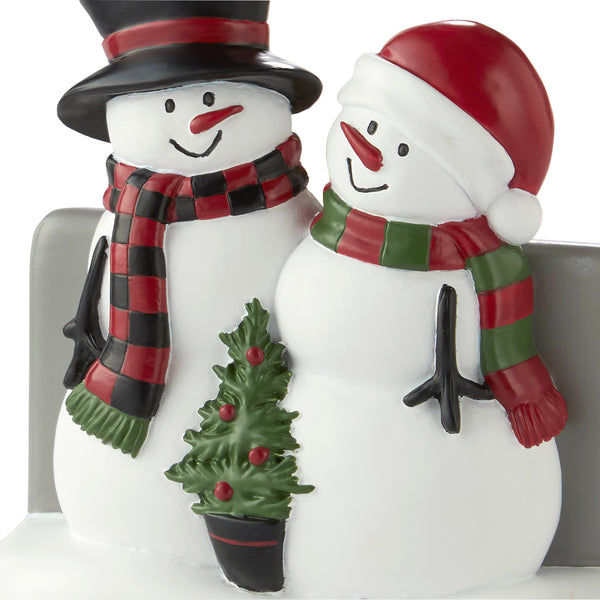 Skl Home Woodland Winter Toothbrush Holder Gray Multi