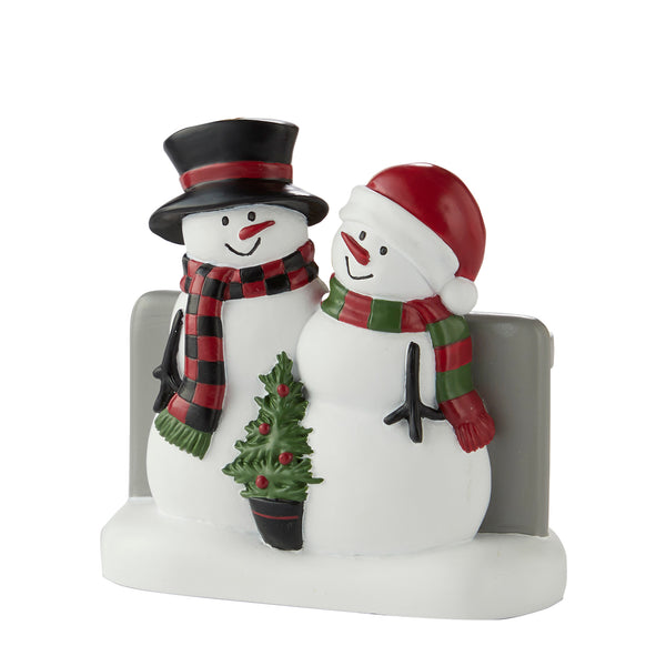 skl home Woodland Winter Toothbrush Holder Gray Multi