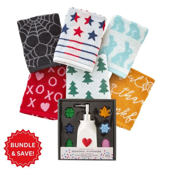 skl home Year-Round Seasonal 14-Piece Gift Set Silver/Multi