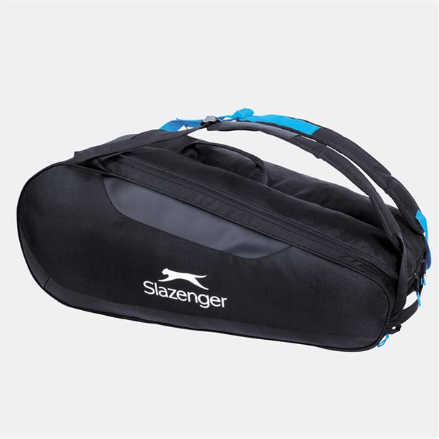 Slazenger Slazenger 52L Shoulder Strap 3 Pocket Tennis Racket Bag