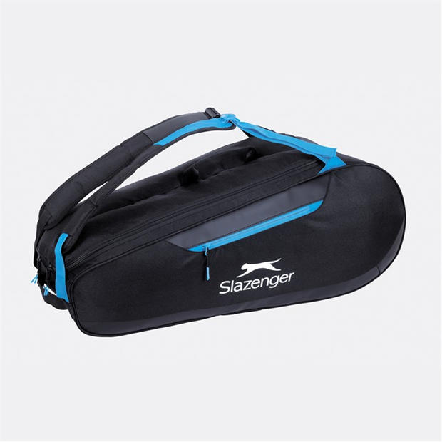 slazenger Slazenger 52L Shoulder Strap 3 Pocket Tennis Racket Bag