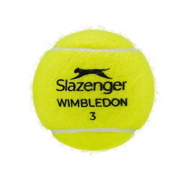 Slazenger Slazenger Adults Slaz Wimbledon Tennis Balls