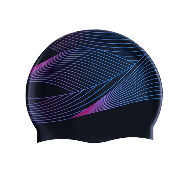 Slazenger Slazenger Print Silicone Swimming Cap Adults