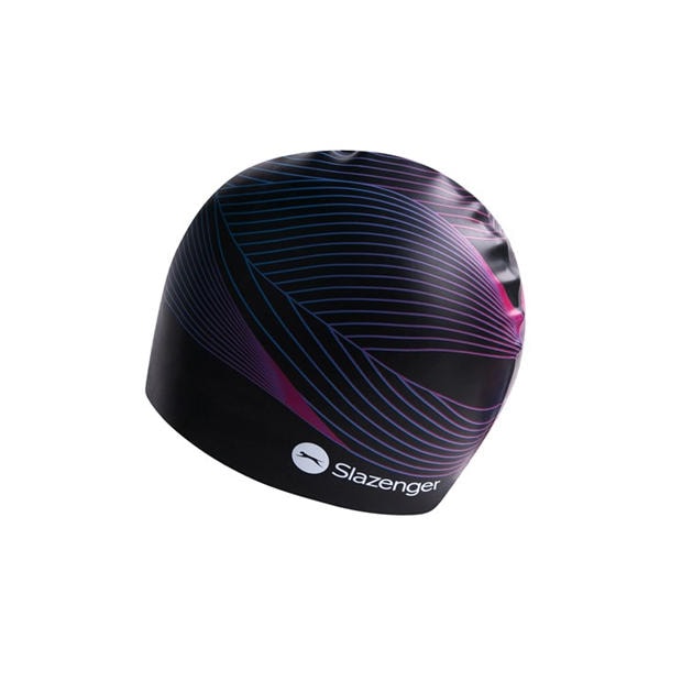 slazenger Slazenger Print Silicone Swimming Cap Adults