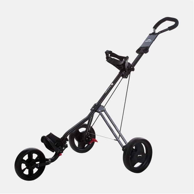 slazenger Slazenger Folding 3 Wheel Golf Trolley