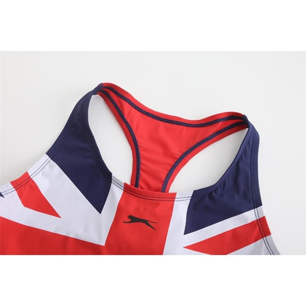 Slazenger Slazenger Union Jack Racer Back Womens