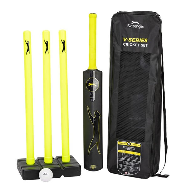 slazenger Slazenger VS Plastic Cricket Set
