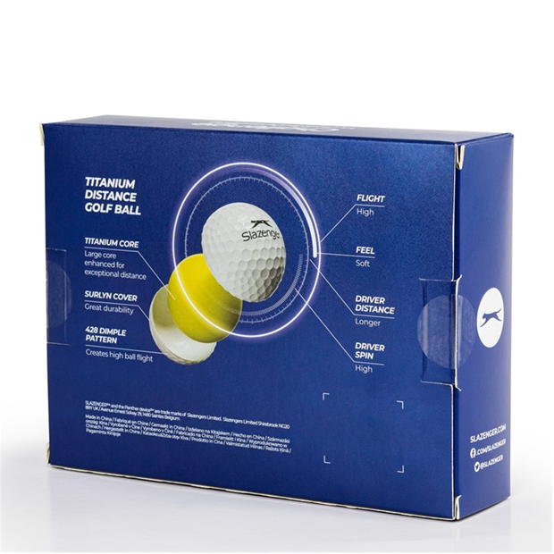 Slazenger Slazenger VSeries Distance 12Pk