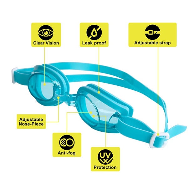 Slazenger Slazenger Wave Swimming Goggles Junior