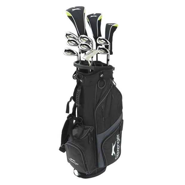 Slazenger Slazenger VS Golf Club Set With Stand Bag (Graphite And Steel Shaft Combo) Mens