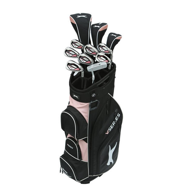 slazenger Slazenger VS Graphite Shaft Golf Club Set with Cart Bag Womens