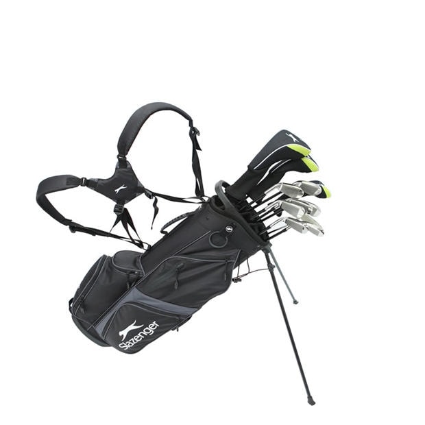 Slazenger Slazenger VS Graphite Shaft Golf Club Set With Stand Bag Mens