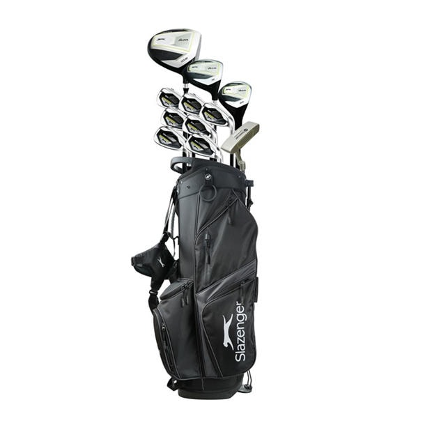 slazenger Slazenger VS Graphite Shaft Golf Club Set with Stand Bag Mens