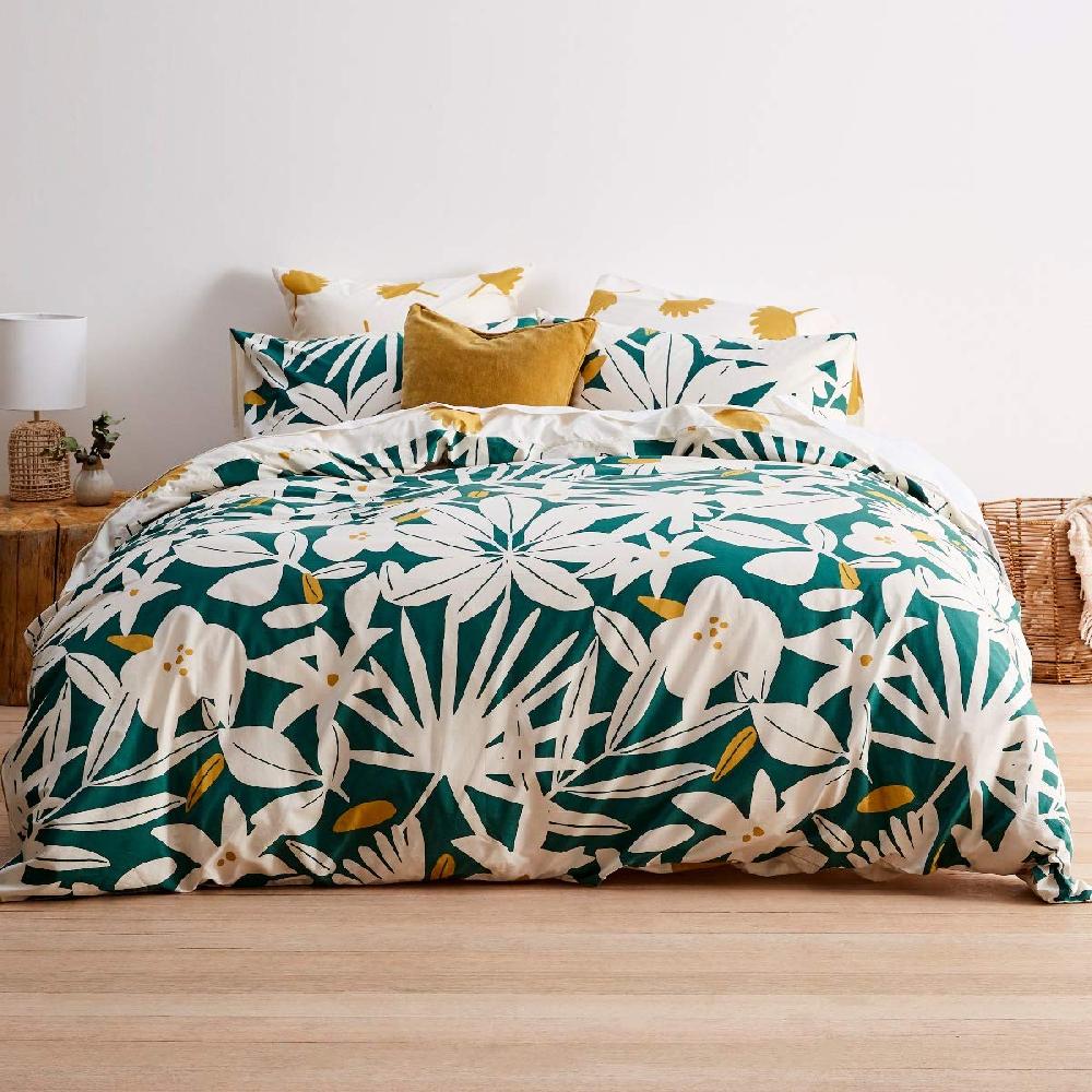 sleepdown Arren Floral - Reversible Duvet Cover & Pillowcase Set