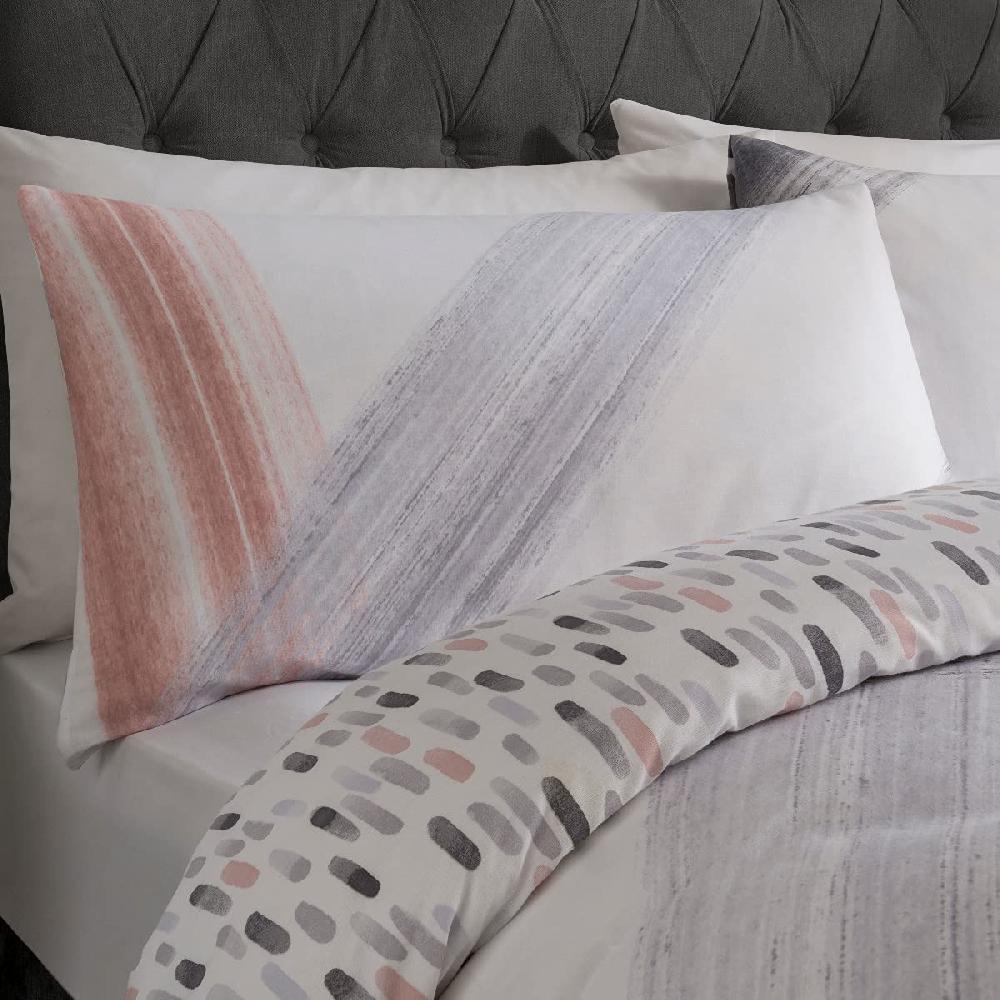Sleepdown Brush Strokes - Reversible Duvet Cover & Pillowcase Set