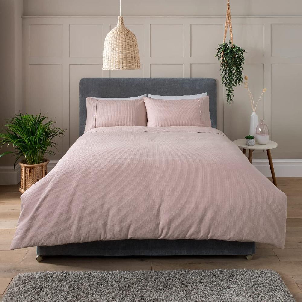 Sleepdown Classic Waffle - Duvet Cover & Pillowcase Set