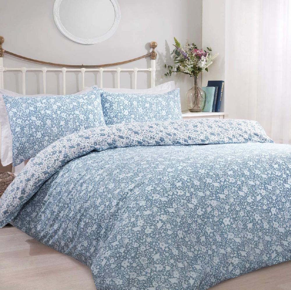 sleepdown Ditsy Floral - Reversible Duvet Cover & Pillowcase Set