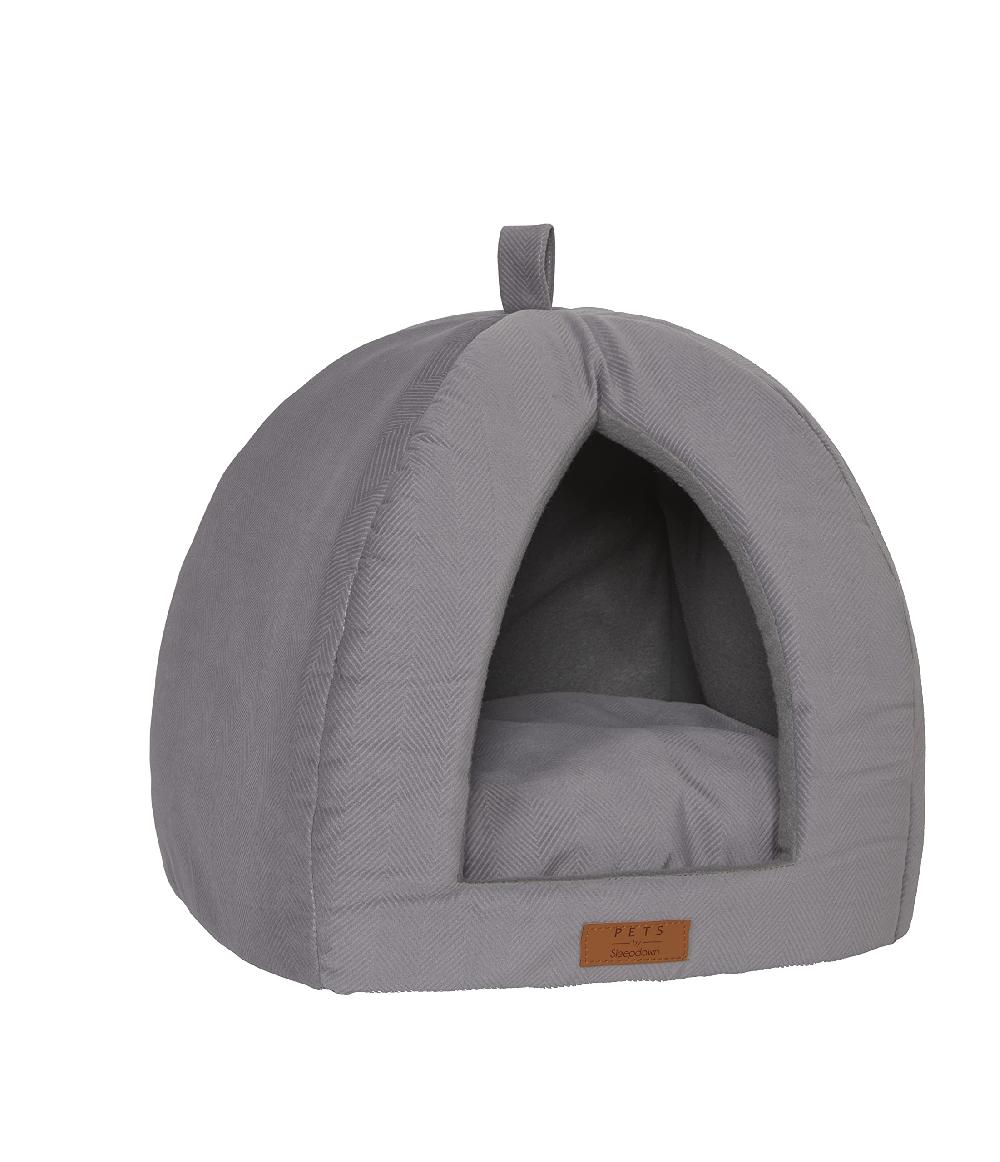 sleepdown Dome Pod - Pet Bed Foldable Removable Cushion Anti Slip Bottom
