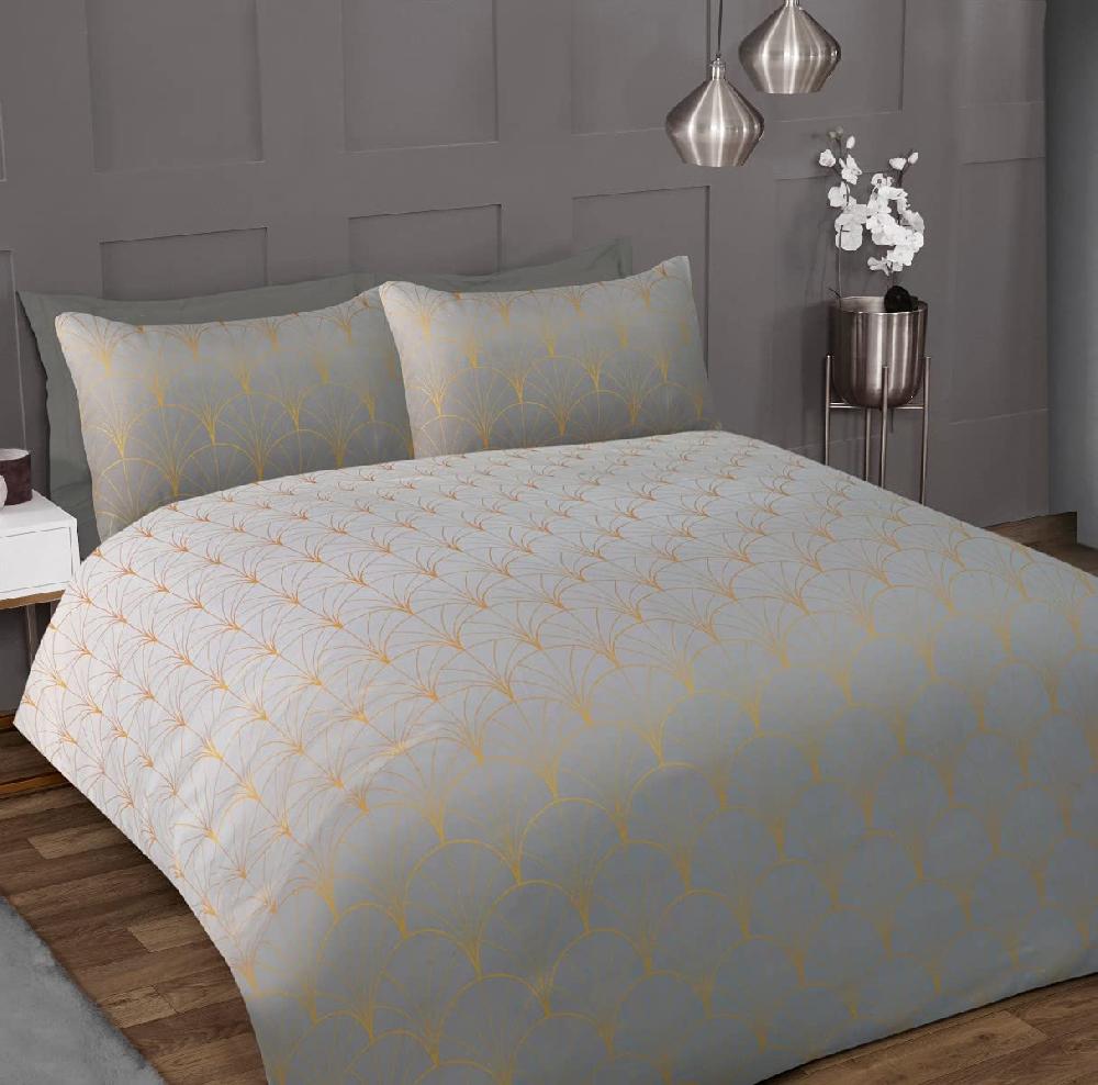 Sleepdown Ombre Metallic - Duvet Cover & Pillowcase Set