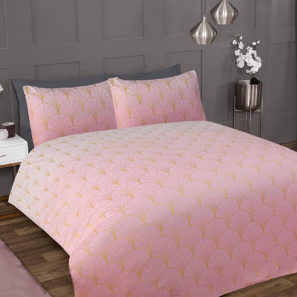 sleepdown Ombre Metallic - Duvet Cover & Pillowcase Set