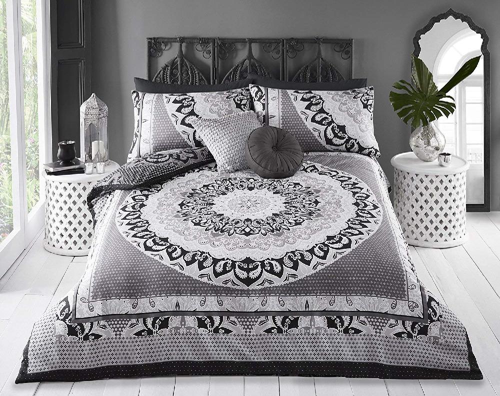 Sleepdown Paisley Mandala - Duvet Cover & Pillowcase Set