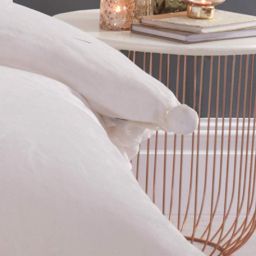 Sleepdown Pom Pom Fleece - Duvet Cover & Pillowcase Set