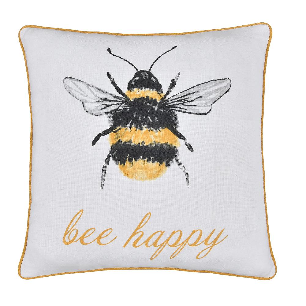 sleepdown "Bee Happy" - Filled Cushion