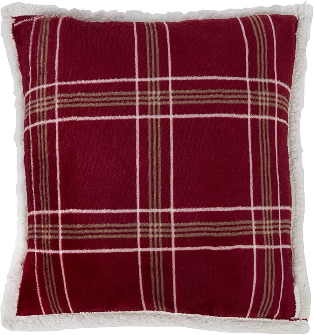 Sleepdown Check Printed - Filled Cushion