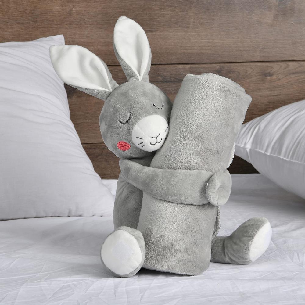 Sleepdown Cuddly Rabbit - Plushie & Throw Set
