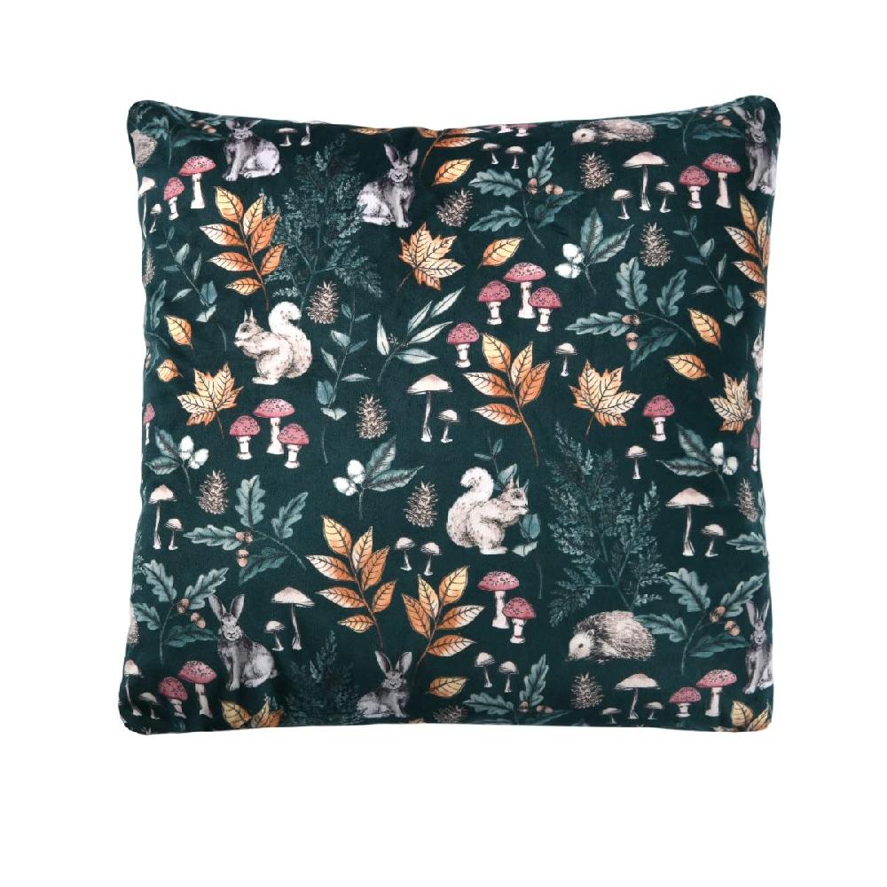 sleepdown Sleepdown Filled Cushion Country Cottage Animals Rabbit Velvet Soft Decorative Square Home Decor Sofa Bedroom