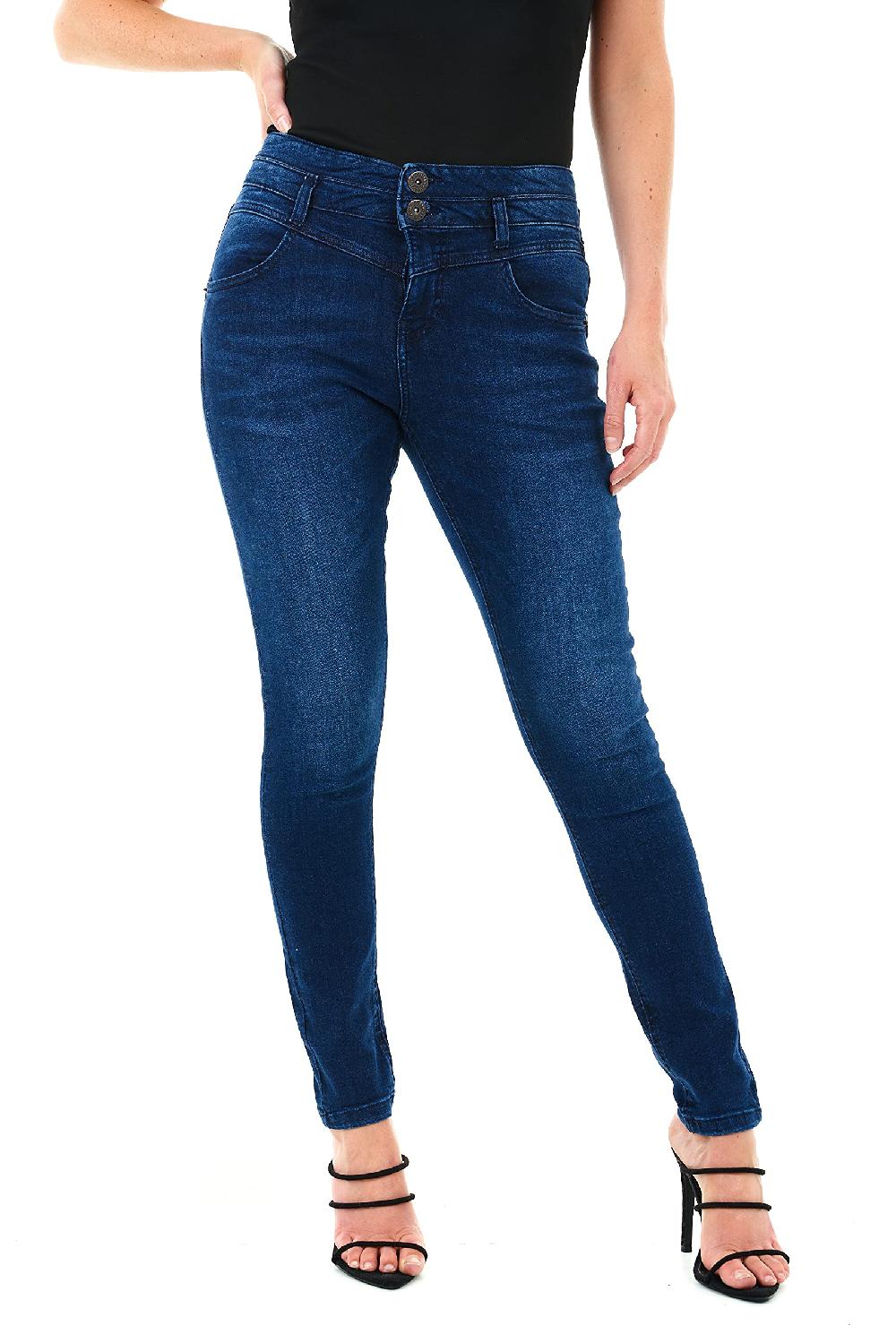 Sleepdown High Waisted Slim Fit Jeans