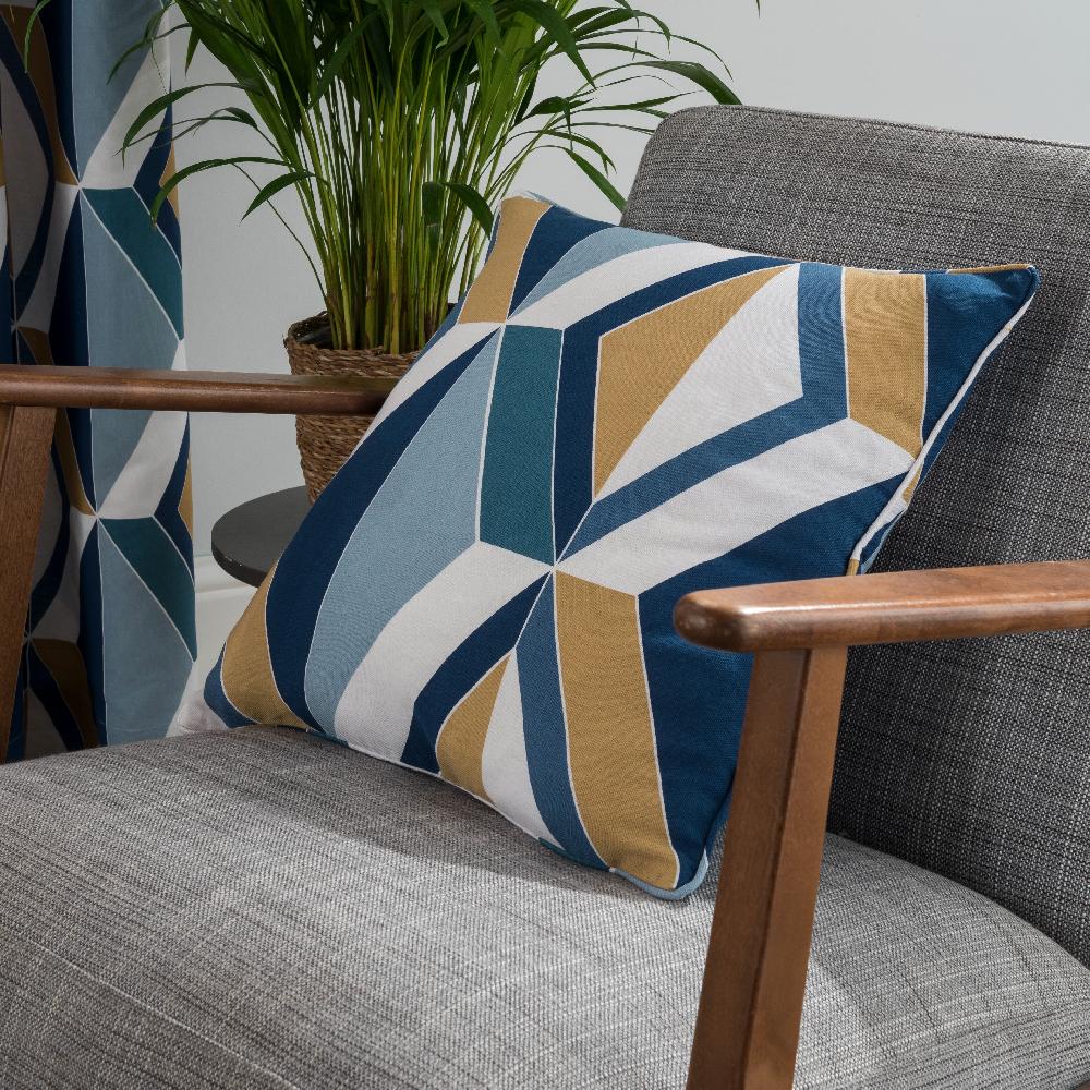 Sleepdown Large Diamond Geo - Filled Cushion