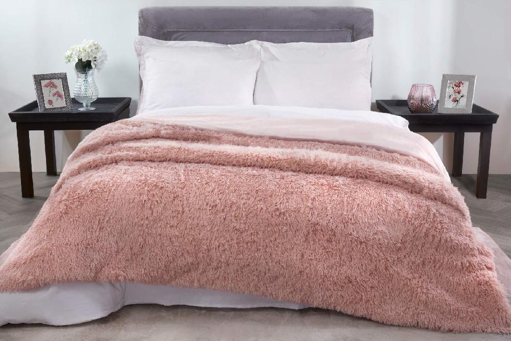 Sleepdown Long Pile Faux Fur - Throw