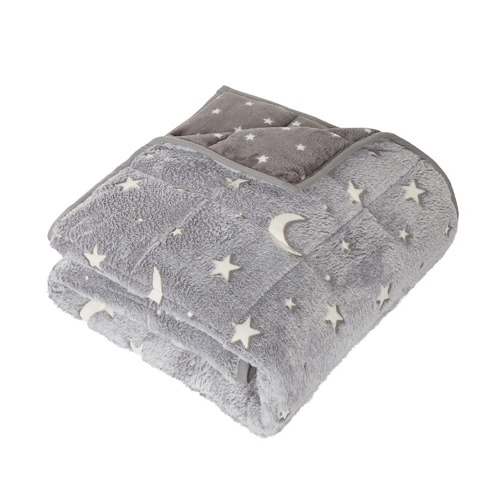 sleepdown Moon & Stars - Fleece Weighted Blanket