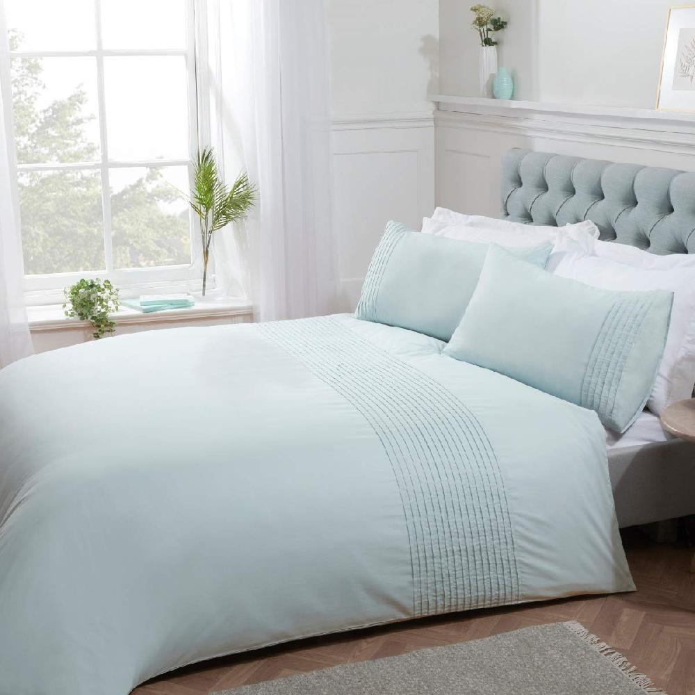 Sleepdown Pintuck - Duvet Cover & Pillowcases Set