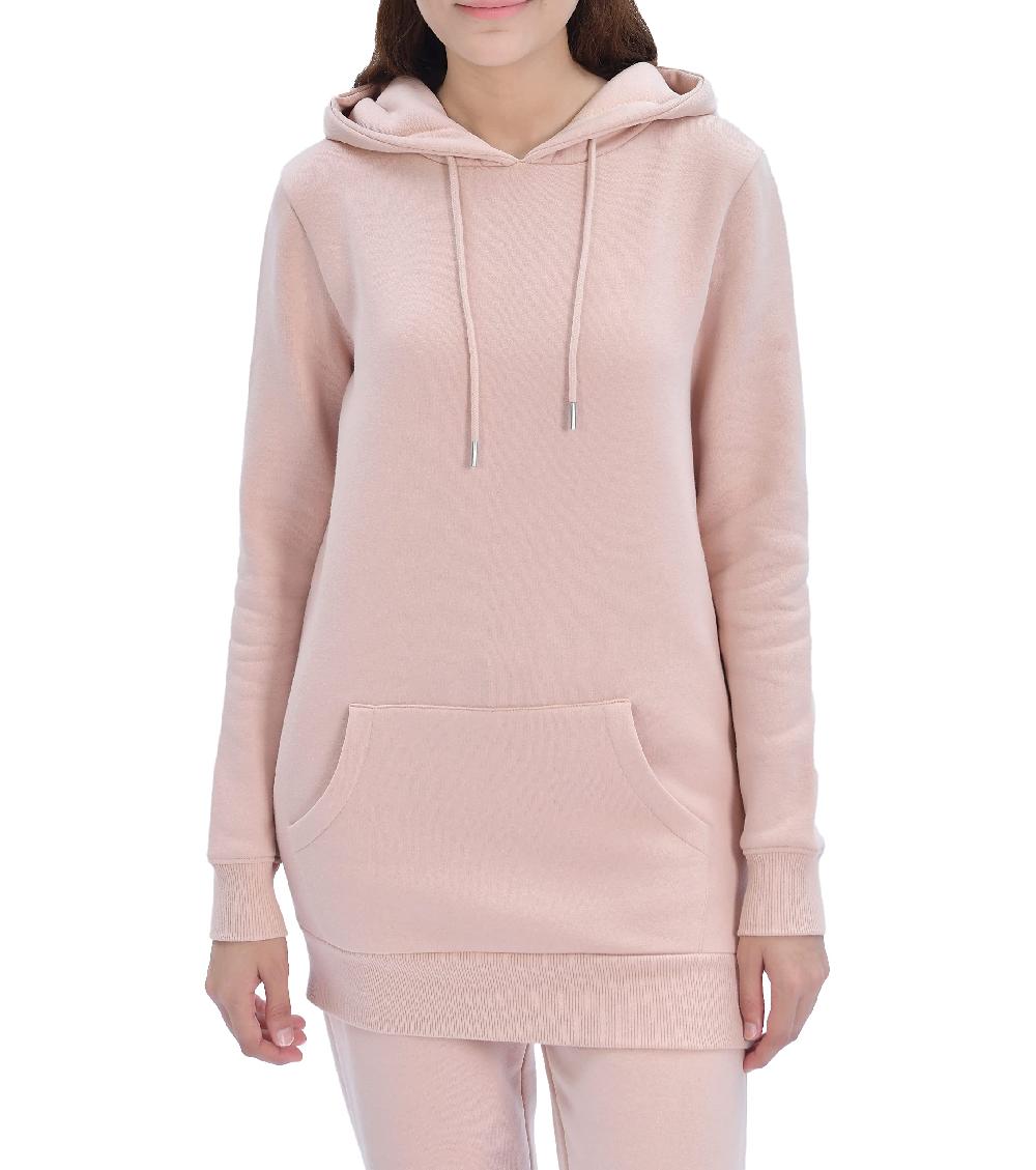 sleepdown Plain Rib Cuff - Pullover Hoodie