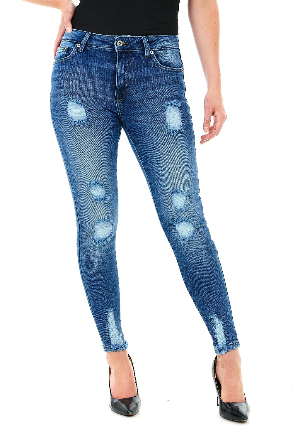 sleepdown Ripped Skinny Fit - Jeans