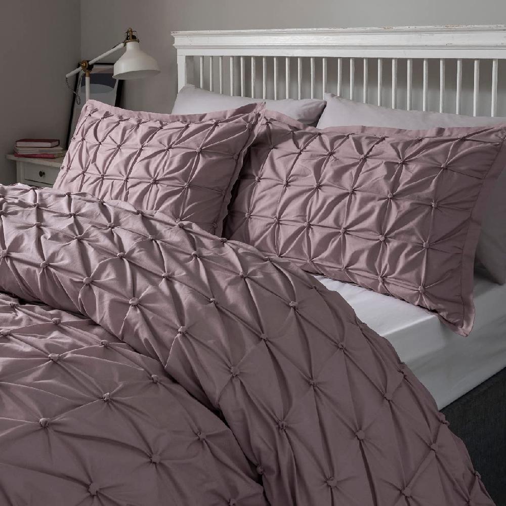 Sleepdown Ruched Pleats - Duvet Cover & Pillowcase Set