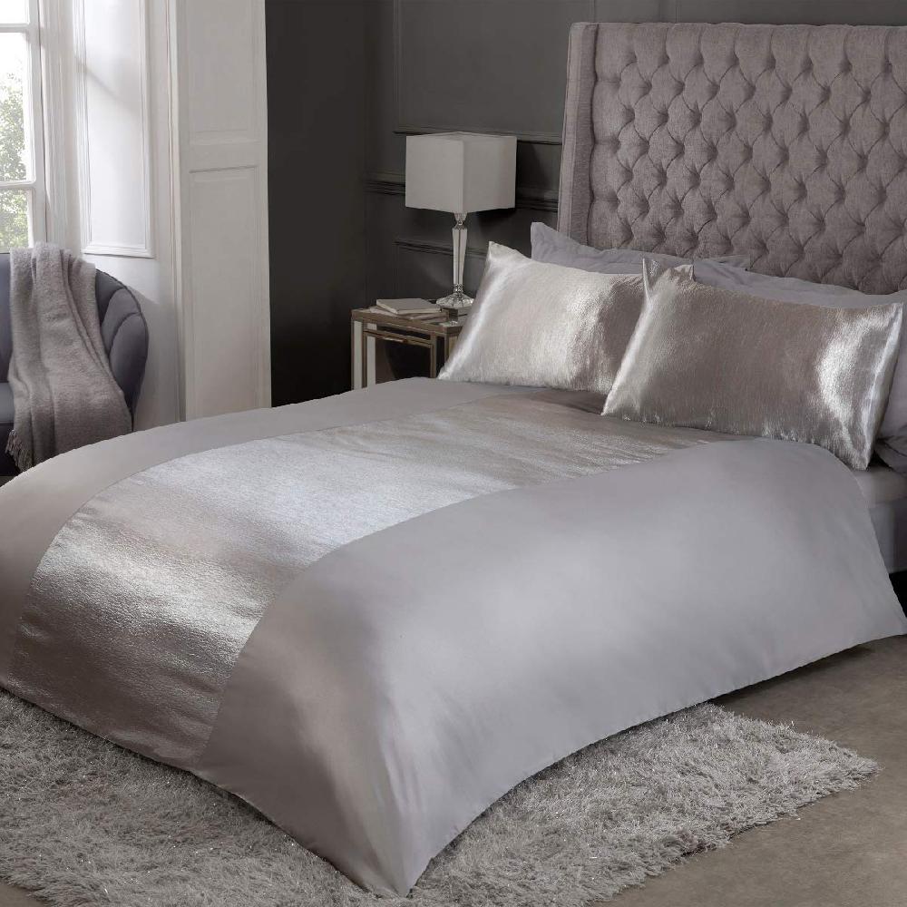 Sleepdown Satin Panel - Duvet Cover & Pillowcase Set
