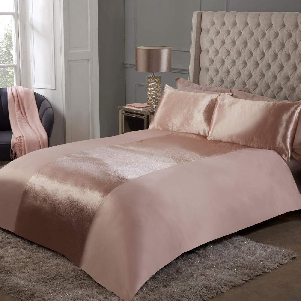 sleepdown Satin Panel - Duvet Cover & Pillowcase Set