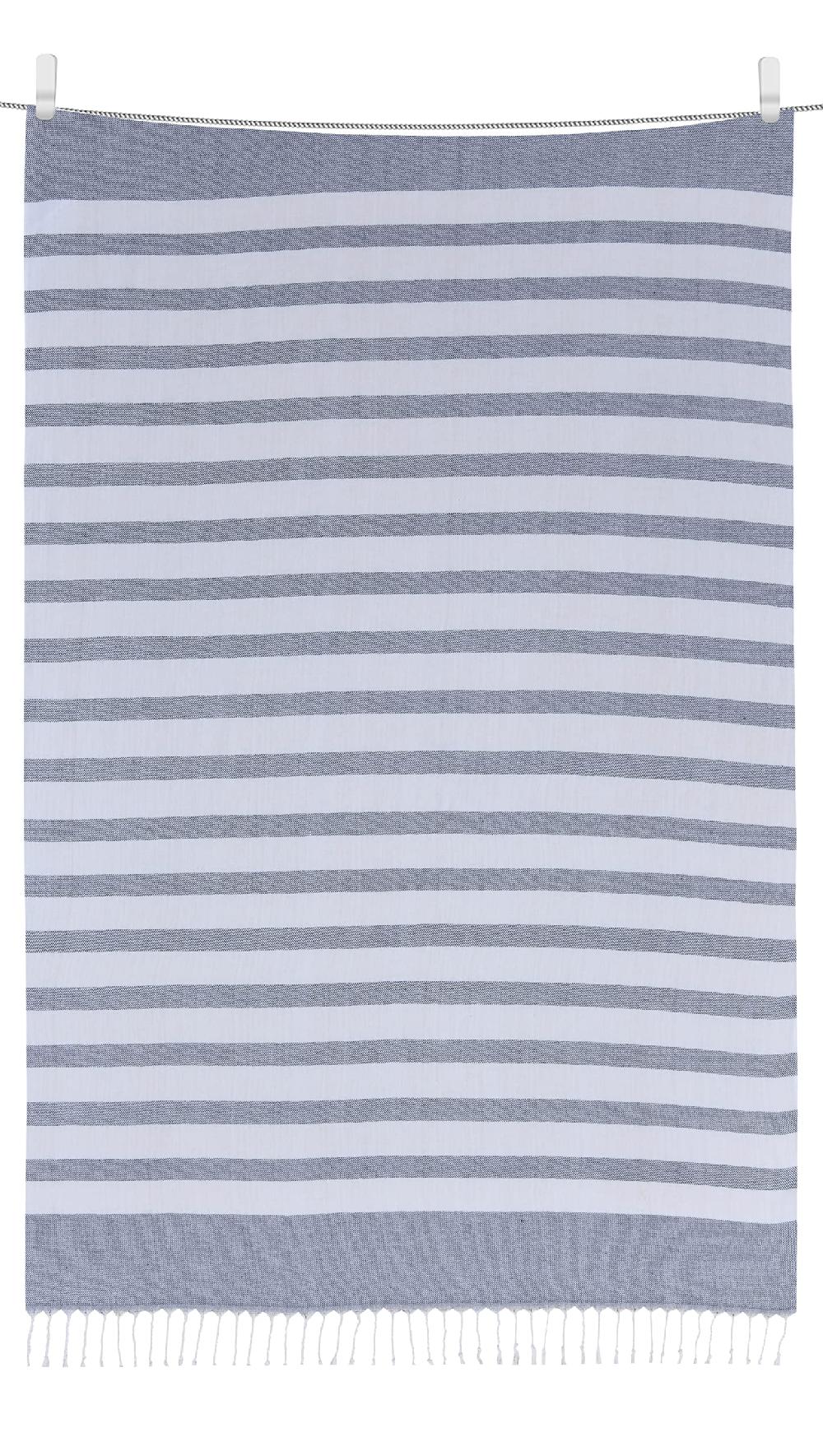 sleepdown Striped Tasselled - Beach Towel