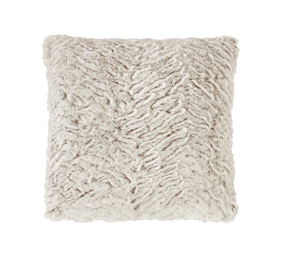 Sleepdown Tone Tone Faux Fur - Filled Cushion