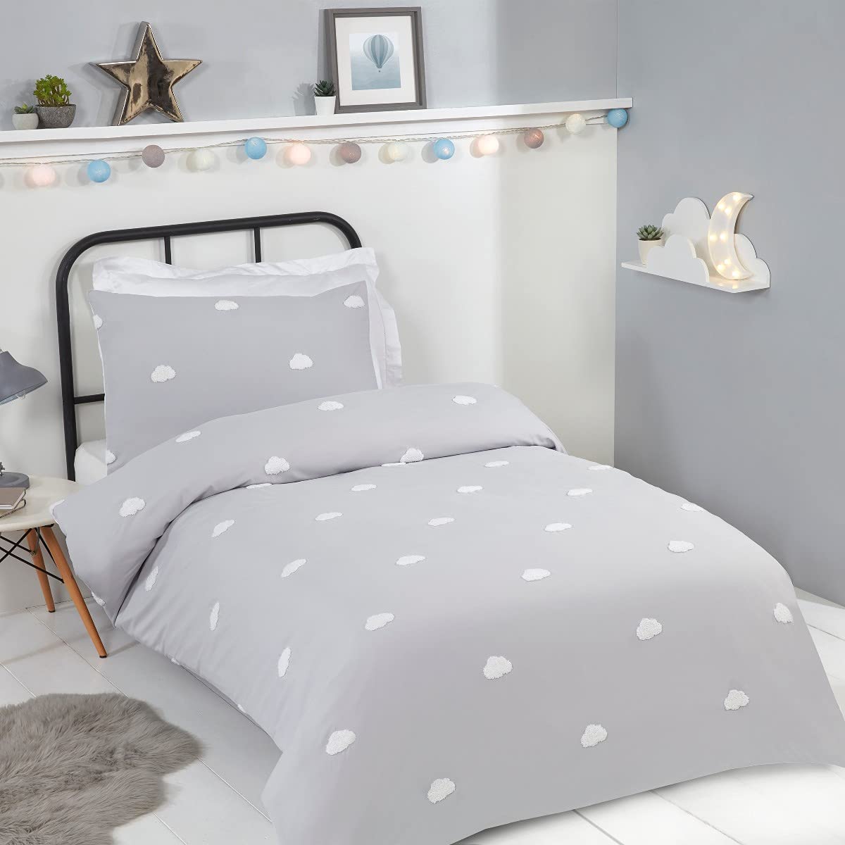 sleepdown Tufted Clouds - Duvet Cover & Pillowcase Set