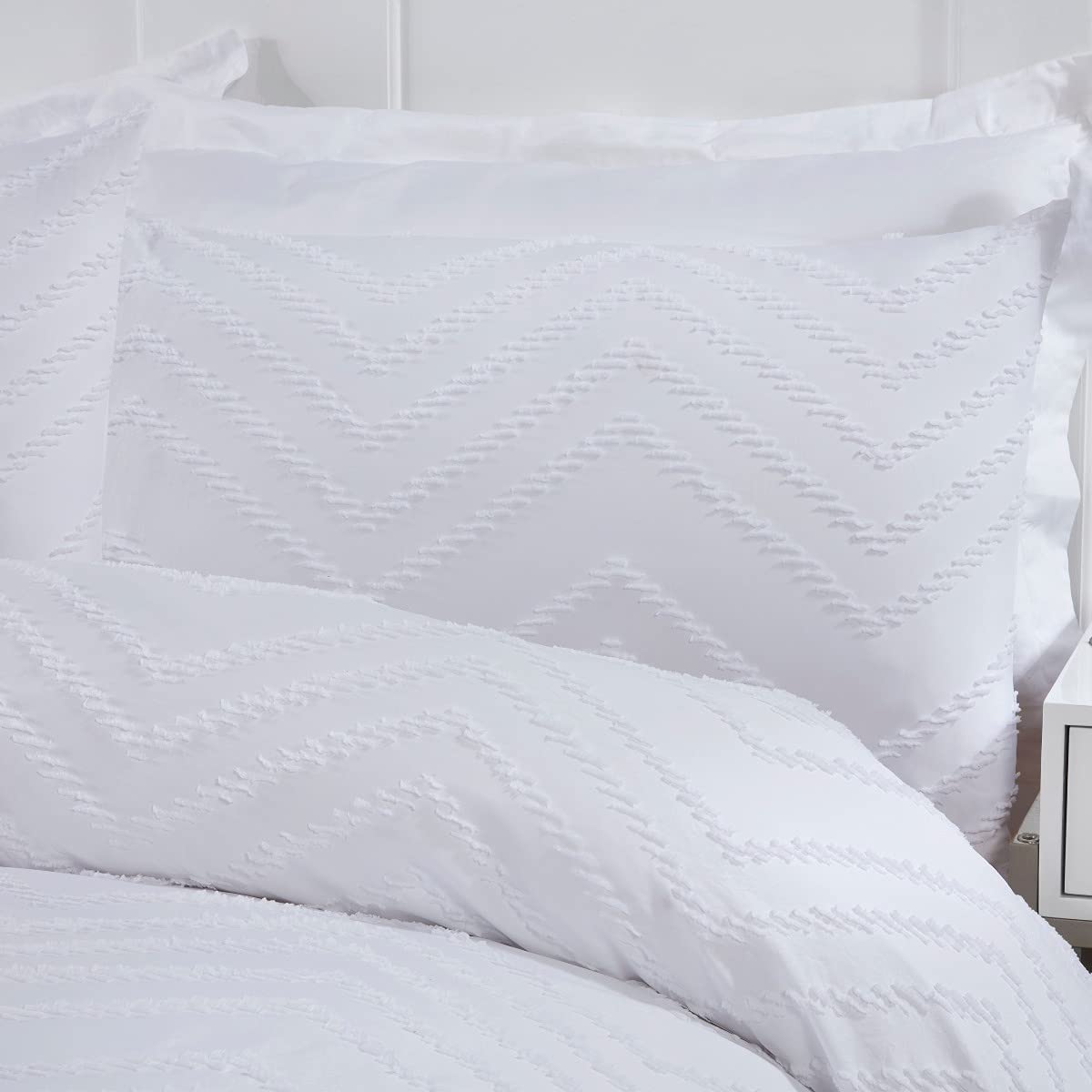 Sleepdown Tufted Wave - Duvet Cover & Pillowcase Set