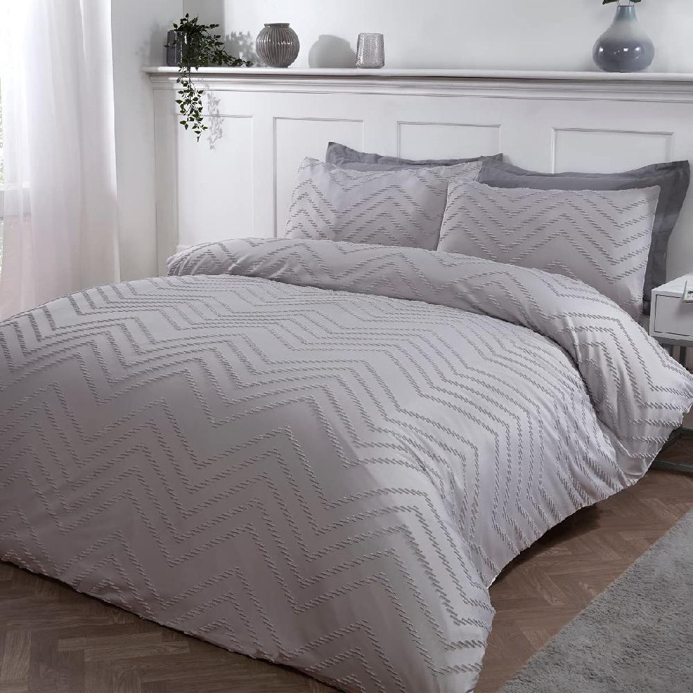 sleepdown Tufted Wave - Duvet Cover & Pillowcase Set
