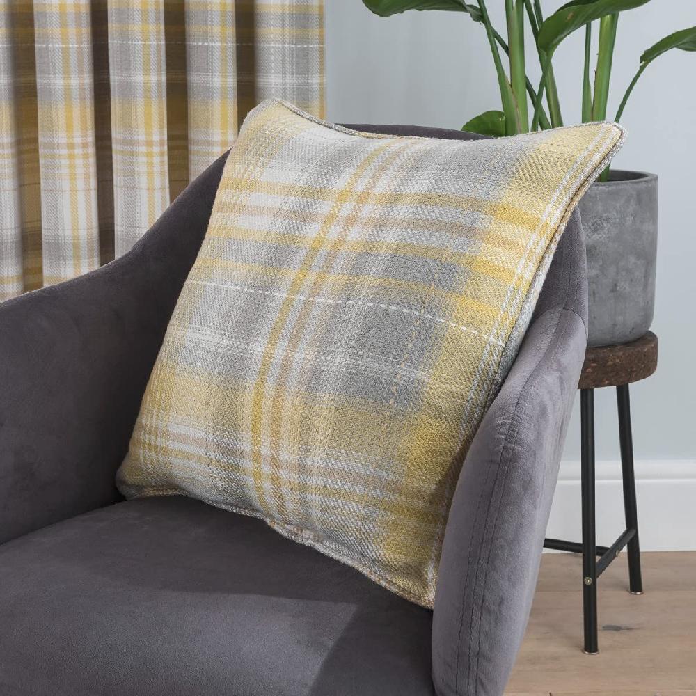 sleepdown Woven Brushed Check - Filled Cushion