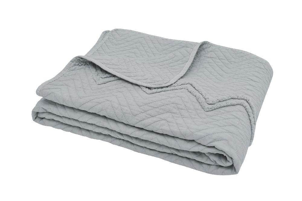 sleepdown Sleepdown Zig Zag Tufted Throw Over Sofa Super Soft Warm Cosy Luxury Blanket Bedspread