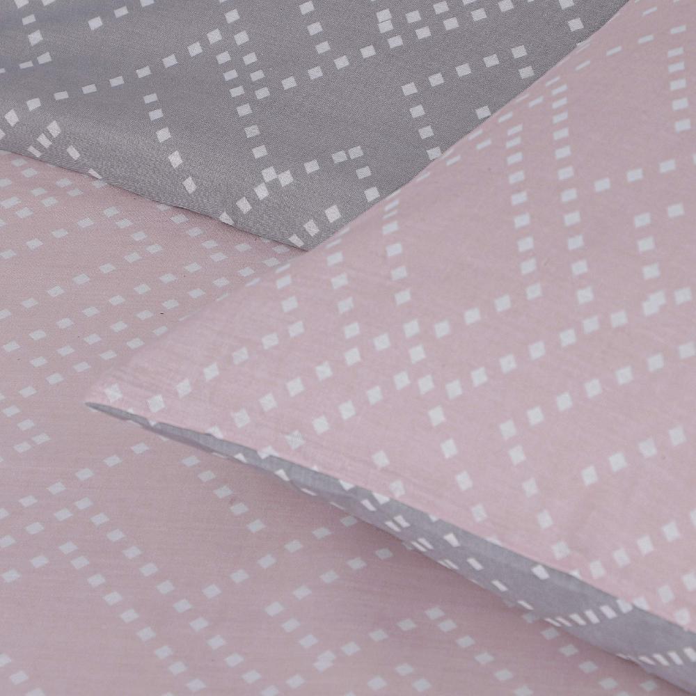 Sleepdown Square Dot Geo - Duvet Cover & Pillowcase Set